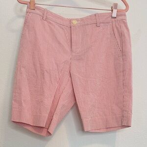 Ralph Lauren Pink Bermuda Shorts Tailored Knee-Length